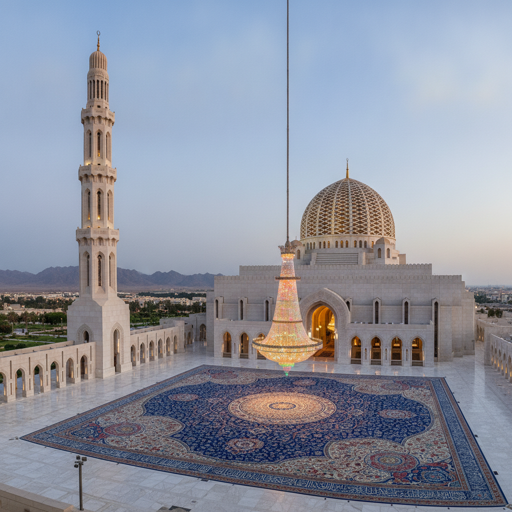 Muscat Essential: The Sultan Qaboos Grand Mosque, the Mutrah Souq, the Muttrah Corniche, the Royal Opera House, and the Most Architecturally Elegant Single Gulf Capital