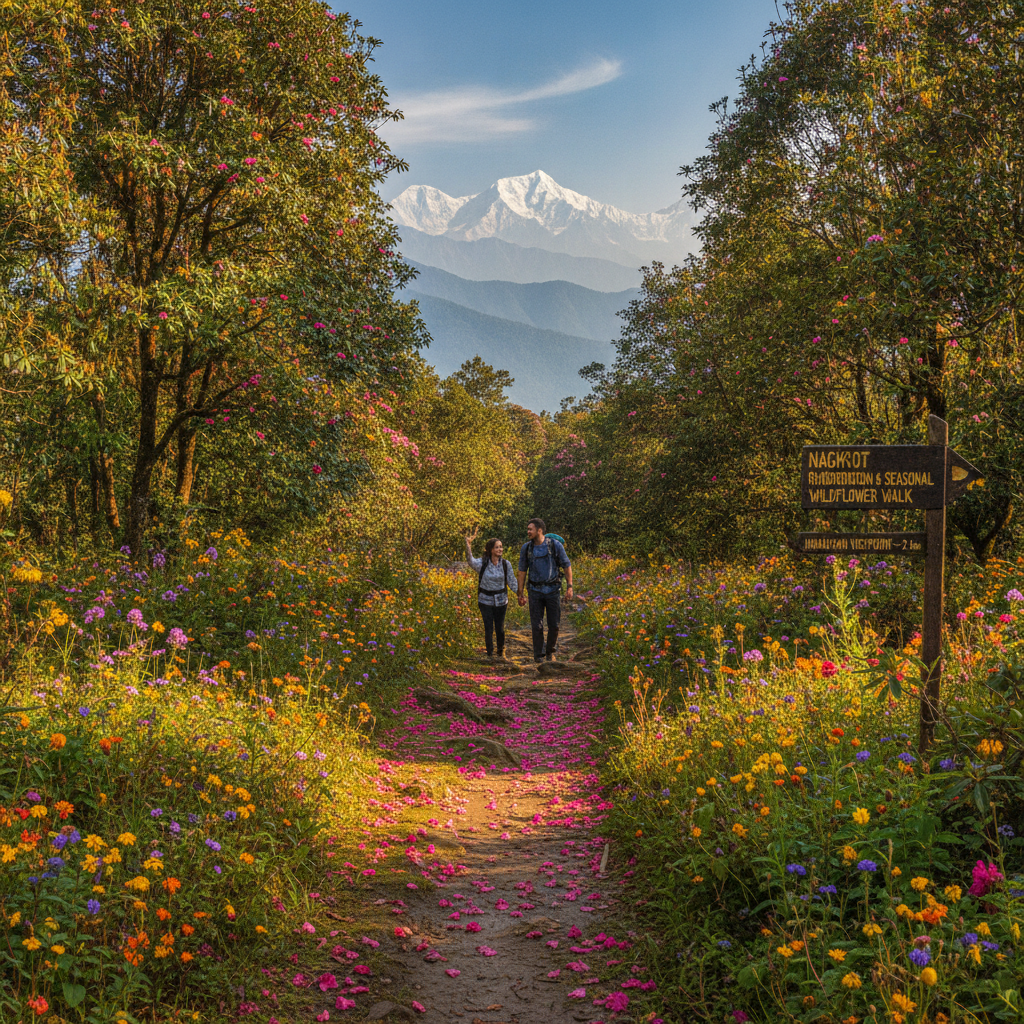 Nagarkot Rhododendron & Seasonal Wildflower Walk