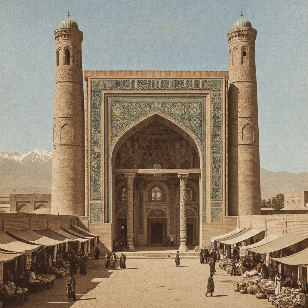 Namangan Old City and Central Bazaar