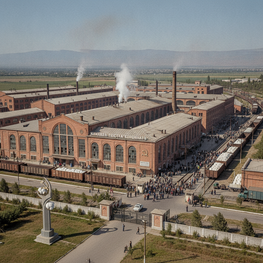 Namangan Soviet Industrial Legacy Textile City