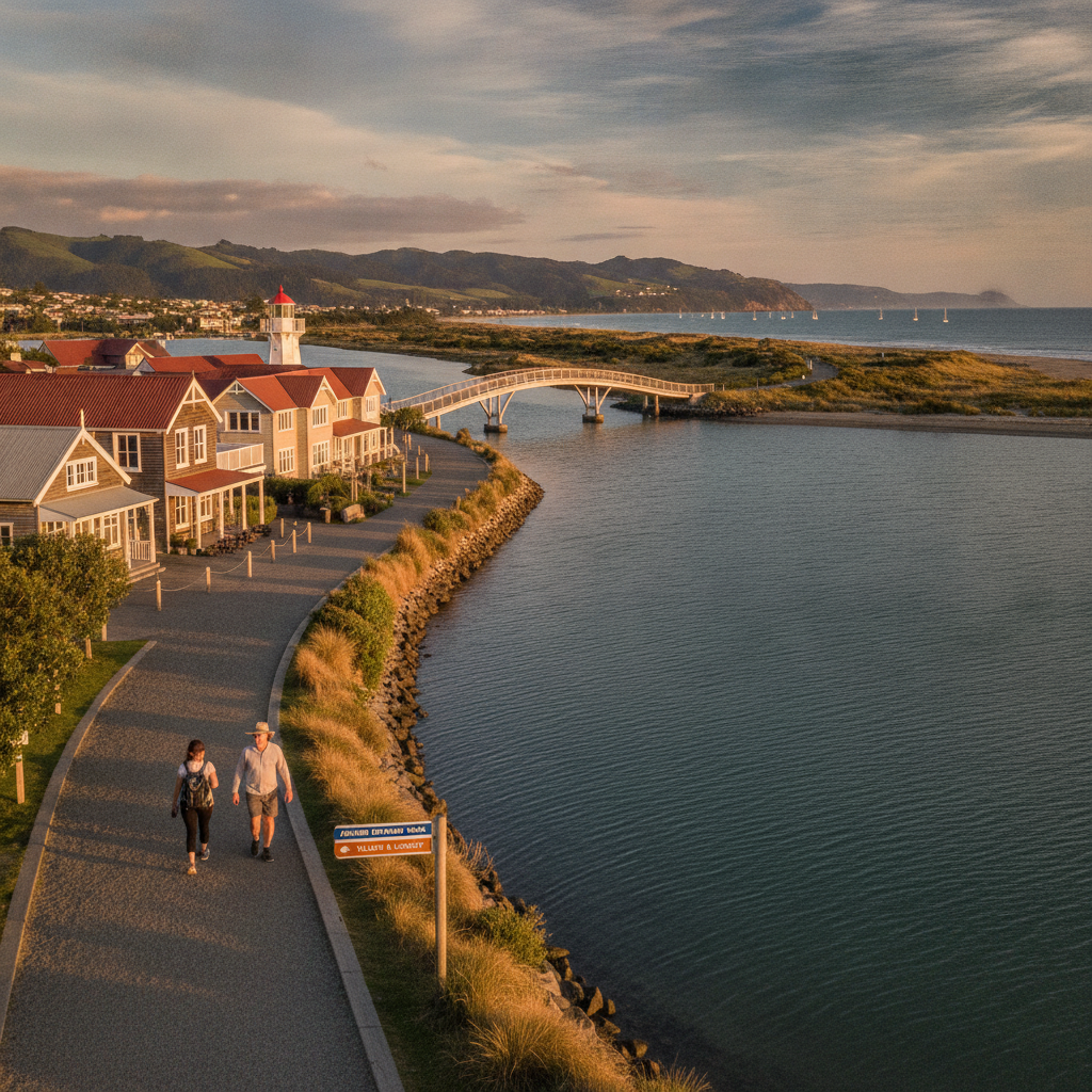 Ahuriri Village & Estuary Walk