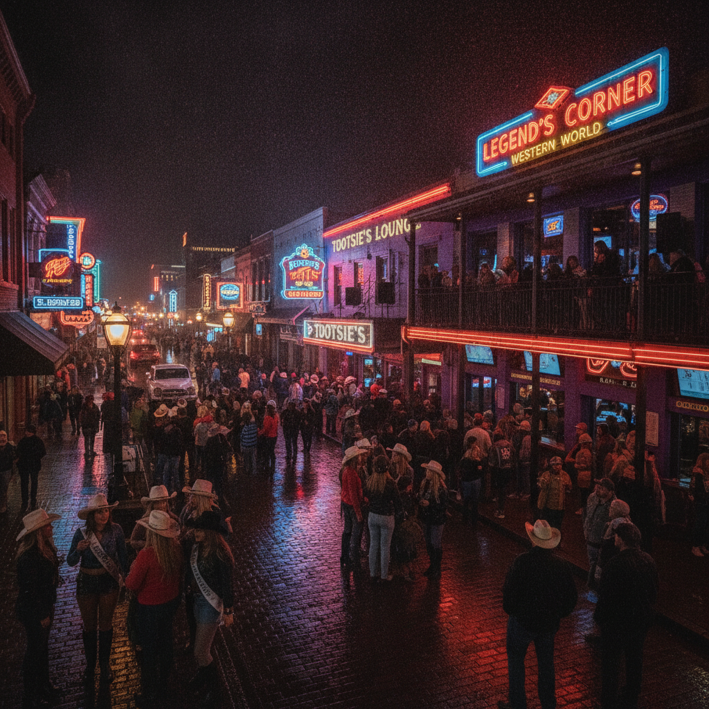 Lower Broadway, Honky-Tonks & Nashville's Live Music Scene