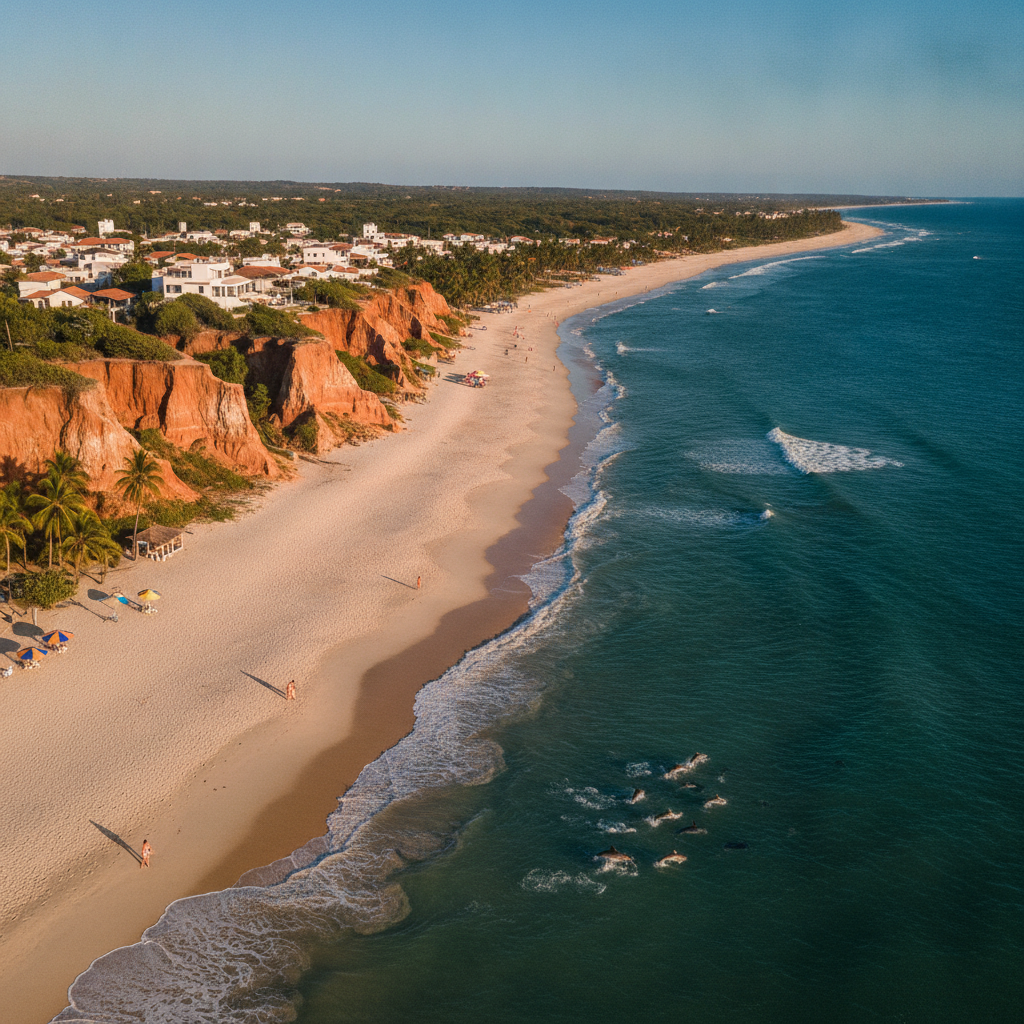 Praia de Pipa: Dolphins, Cliffs & Bohemian Village