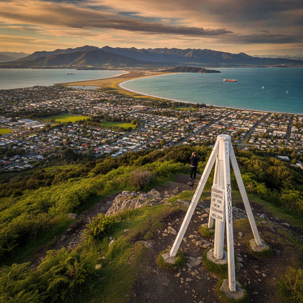 Centre of New Zealand & City Hill Walk