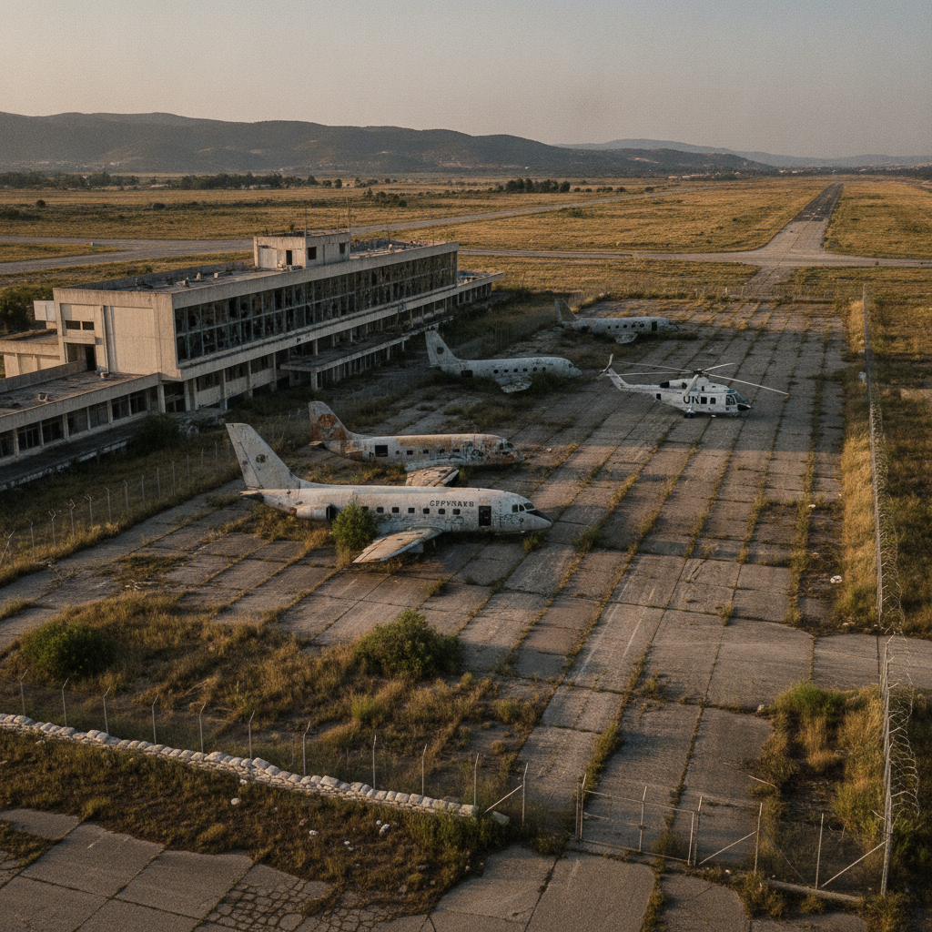 Nicosia Partition Landmarks: the Abandoned Airport in the Buffer Zone, Cape Greco Sea Caves, UNFICYP World's Longest Mission, the Ledra Palace Hotel Partition History, the Strovilia Corridor Anomaly, and Europe's Last Divided City