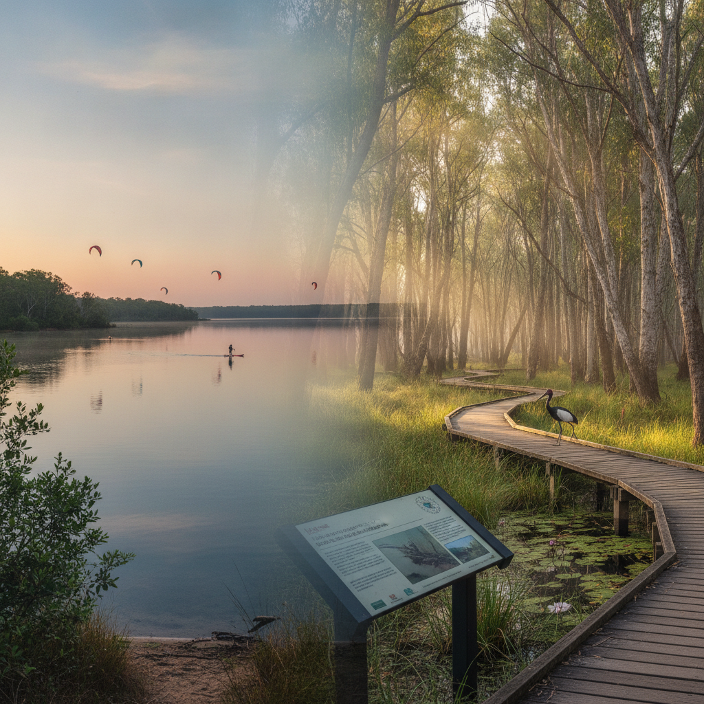 Lake Weyba & Noosa Wetlands Walk