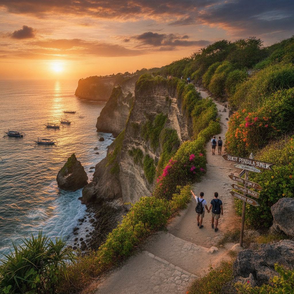 Bukit Peninsula Sunset Cliff Walk