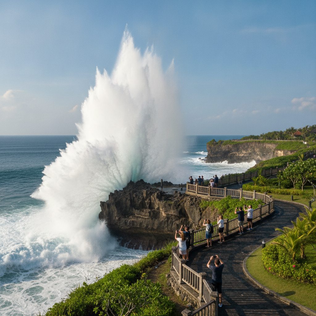 Nusa Dua Water Blow & Bukit Coastline Walk