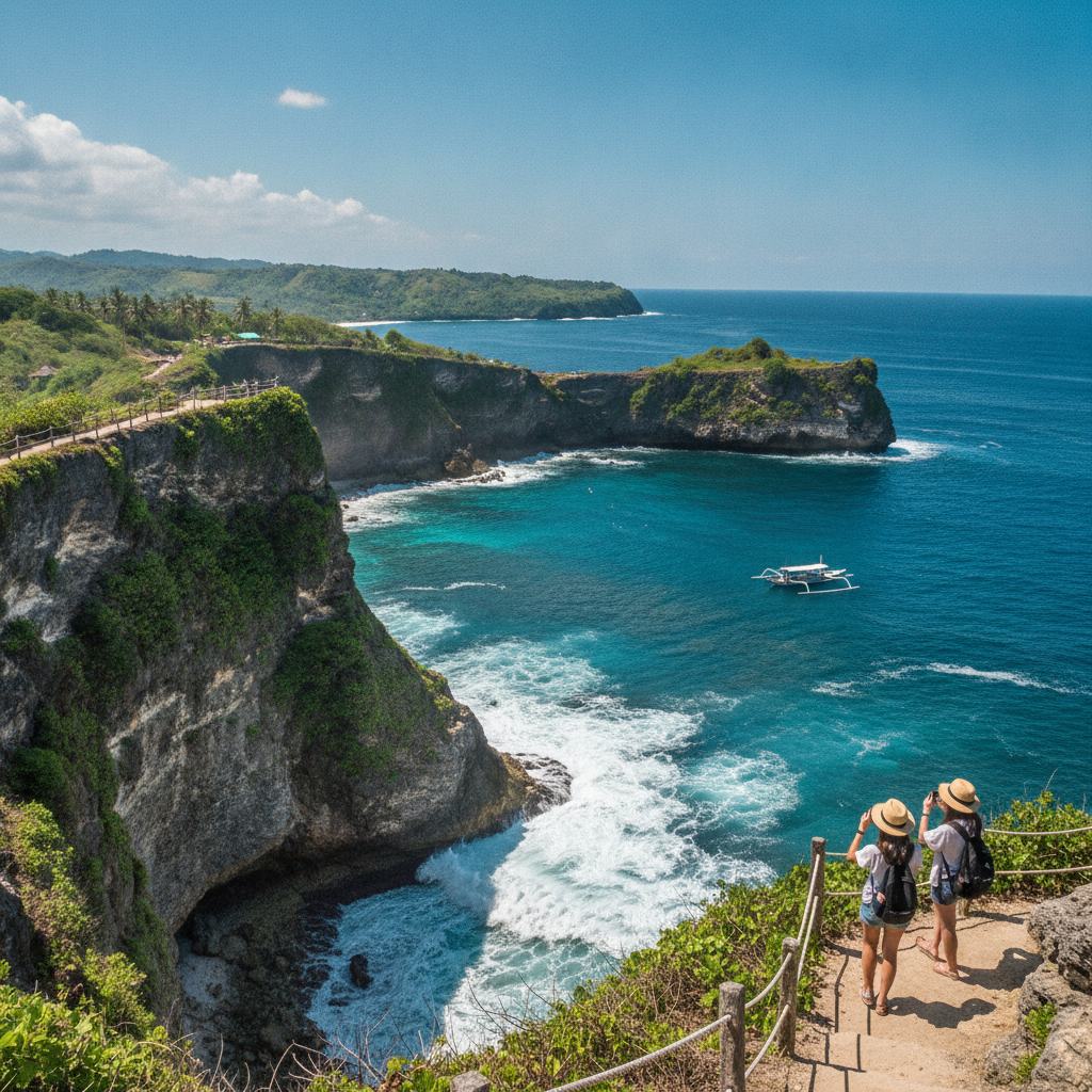 Nusa Ceningan Cliff Walk & Blue Lagoon