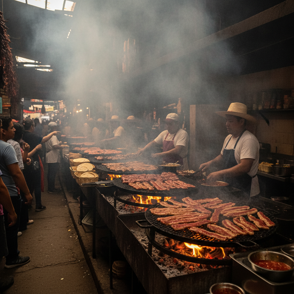Oaxacan Markets Chocolate and Chapulines: The Mercado 20 de Noviembre Charcoal Corridor, the Chocolate Mills of the Mina Street and the Grasshopper Tradition That Foreign Food Writers Use as a Shortcut to Oaxaca and That Oaxacans Find Exhausting