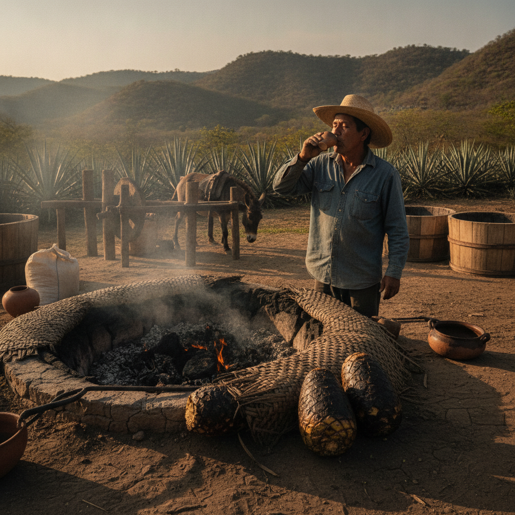 Mezcal in Oaxaca: The Ancestral Distillation of Wild Agave in Clay Pot Stills, the Palenque Villages of the Miahuatlan Valley and Why the Spirit That Was Illegal to Export Until 1994 Became the Defining Drink of Global Cocktail Culture