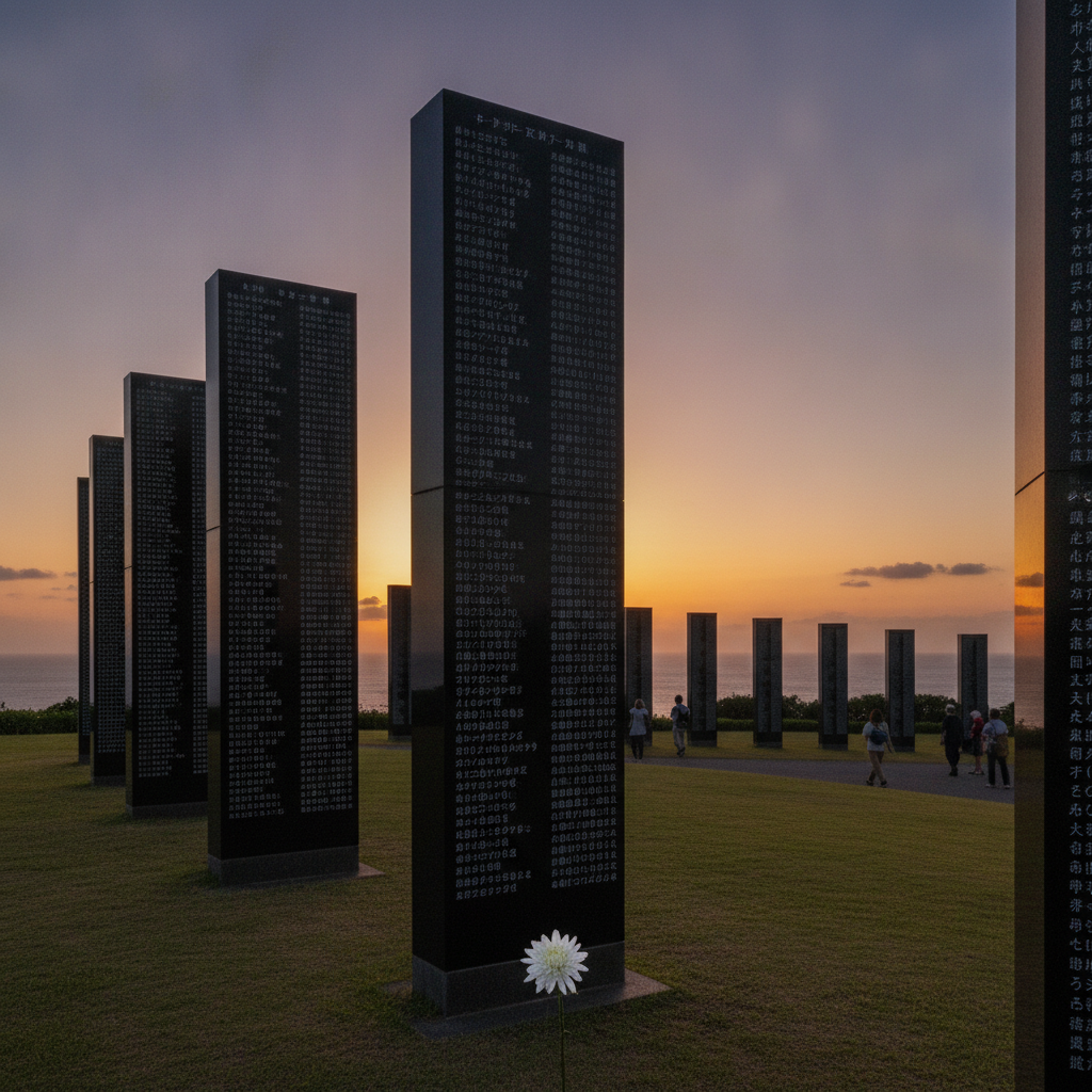 The 222 Student Nurses Dismissed into a Live Battle Zone, the Mongoose That Failed to Kill the Habu but Destroyed the Flightless Bird & the Memorial That Lists American and Japanese Dead on the Same Panel