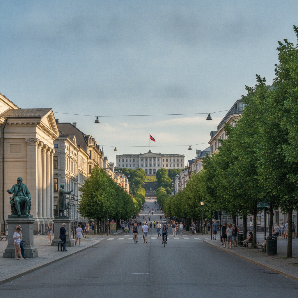 Henrik Ibsen, the Royal Palace & Oslo's Historic Centre