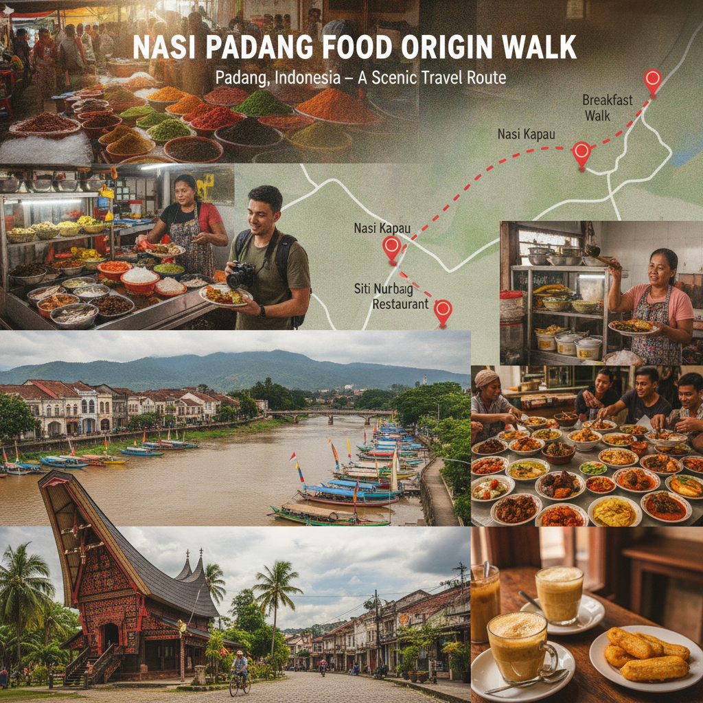 Padang Nasi Padang Food Origin Walk