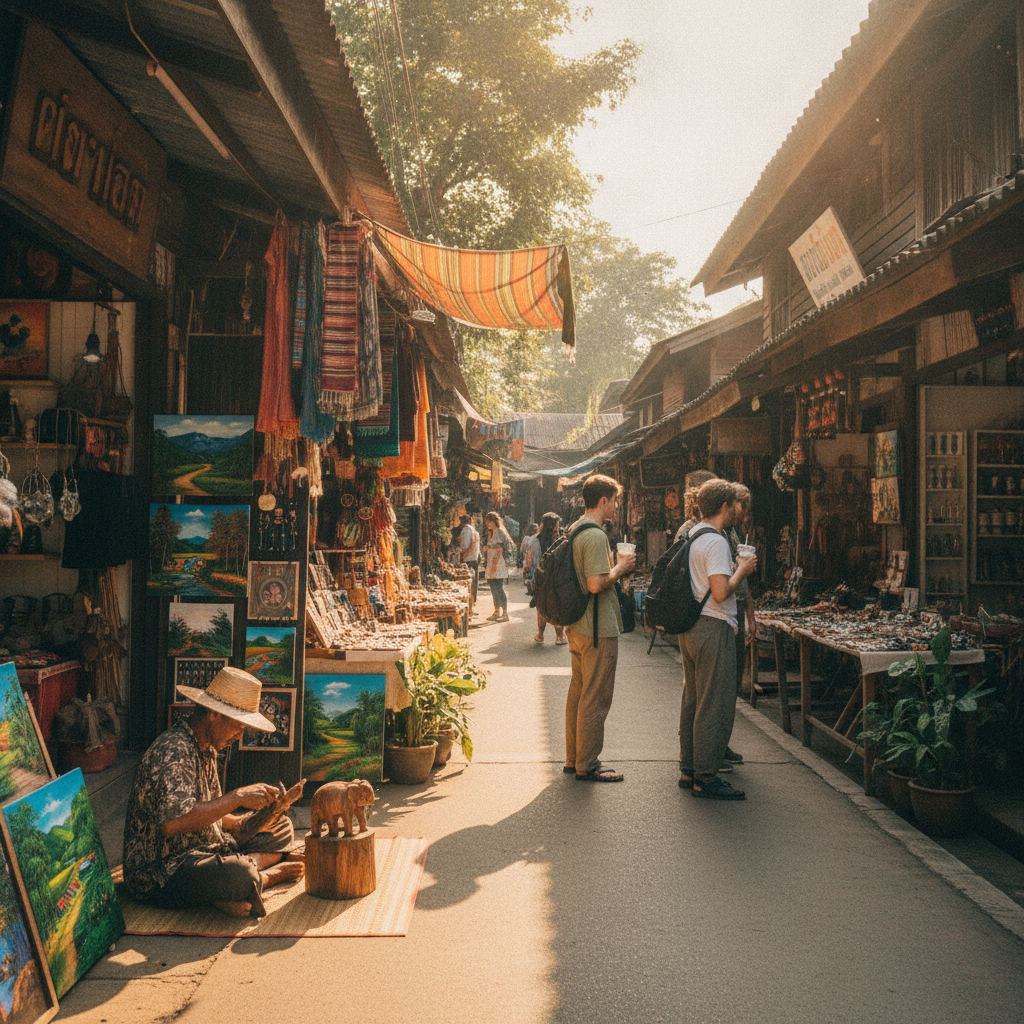 Pai Arts, Music & Bohemian Culture Walk