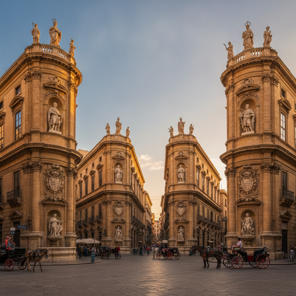 Quattro Canti, Baroque Palermo & the Spanish Viceroyalty Legacy