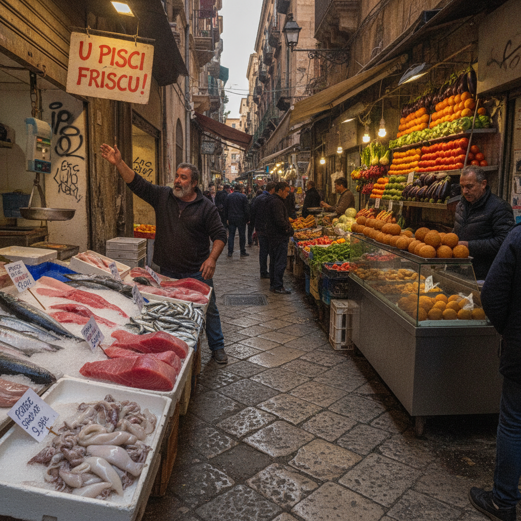 Palermo Street Food, Capo Market & the Sicilian Gastronomic Tradition