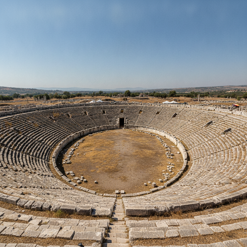 Aphrodisias Day Trip: The Roman Sculpture Capital, the World Record Stadium, the Sebasteion Imperial Frieze, the On-Site Museum, the Temple of Aphrodite Conversion, and the Marble Quarry Source