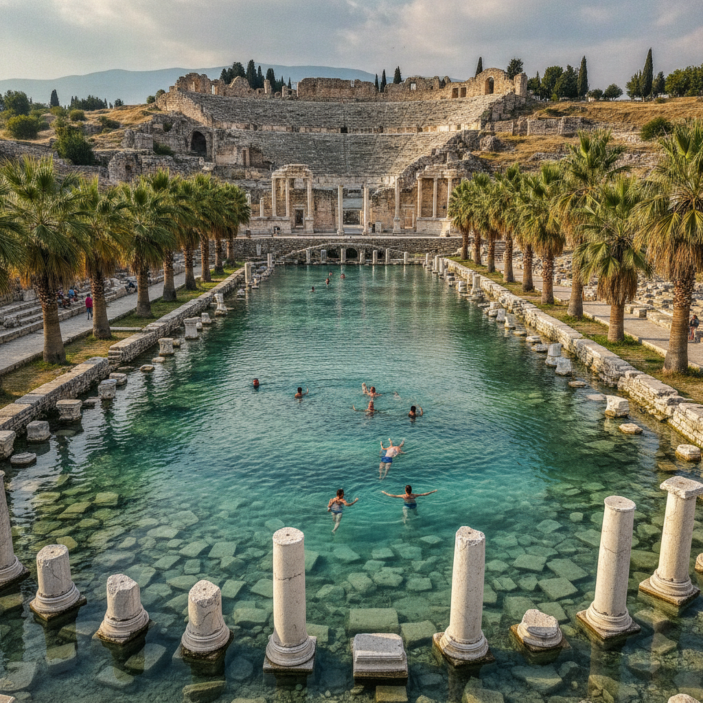 Pamukkale Thermal Heritage: Roman Bathing Medicine, the Sacred Pool Experience, Modern Thermal Hotels, the Spring Chemistry, the Hydrotherapy Tradition, and the UNESCO Conservation Challenge