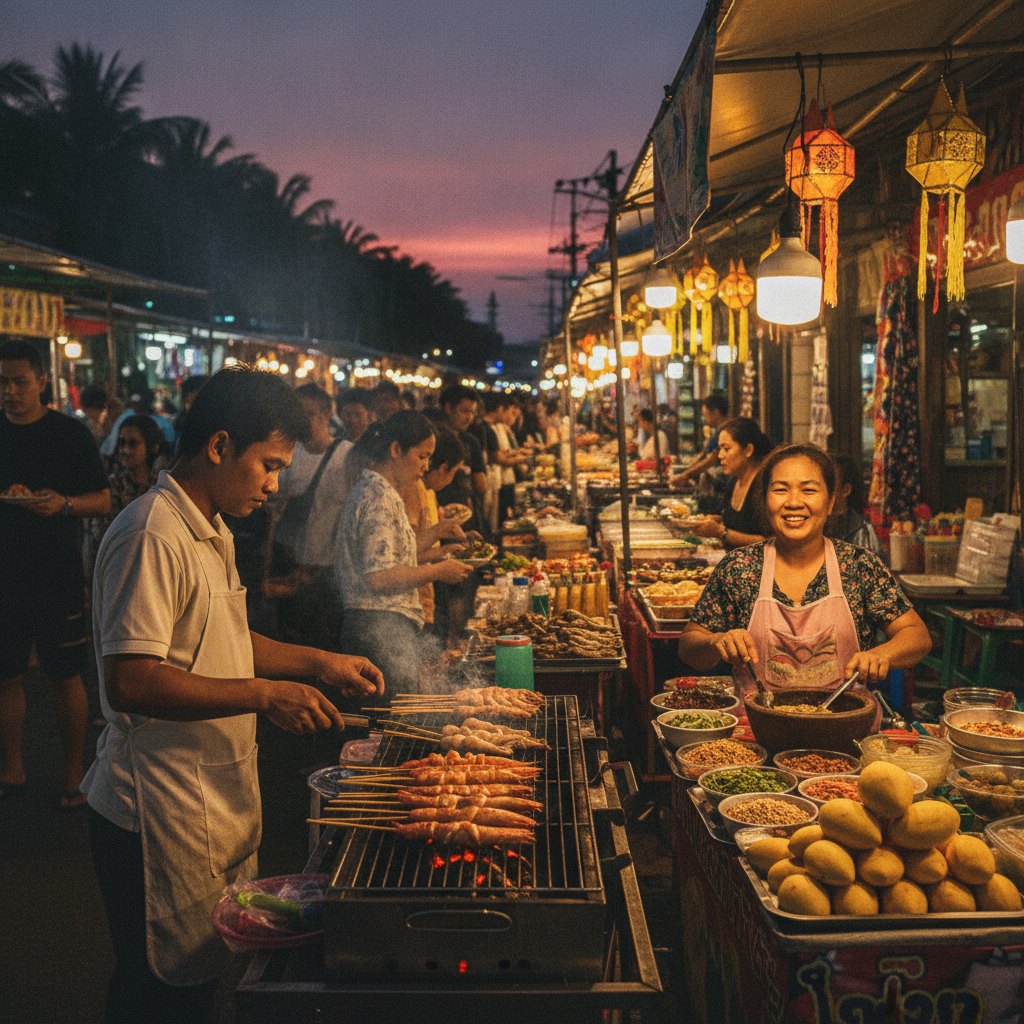 Pattaya Food Markets & Thai Street Food Walk