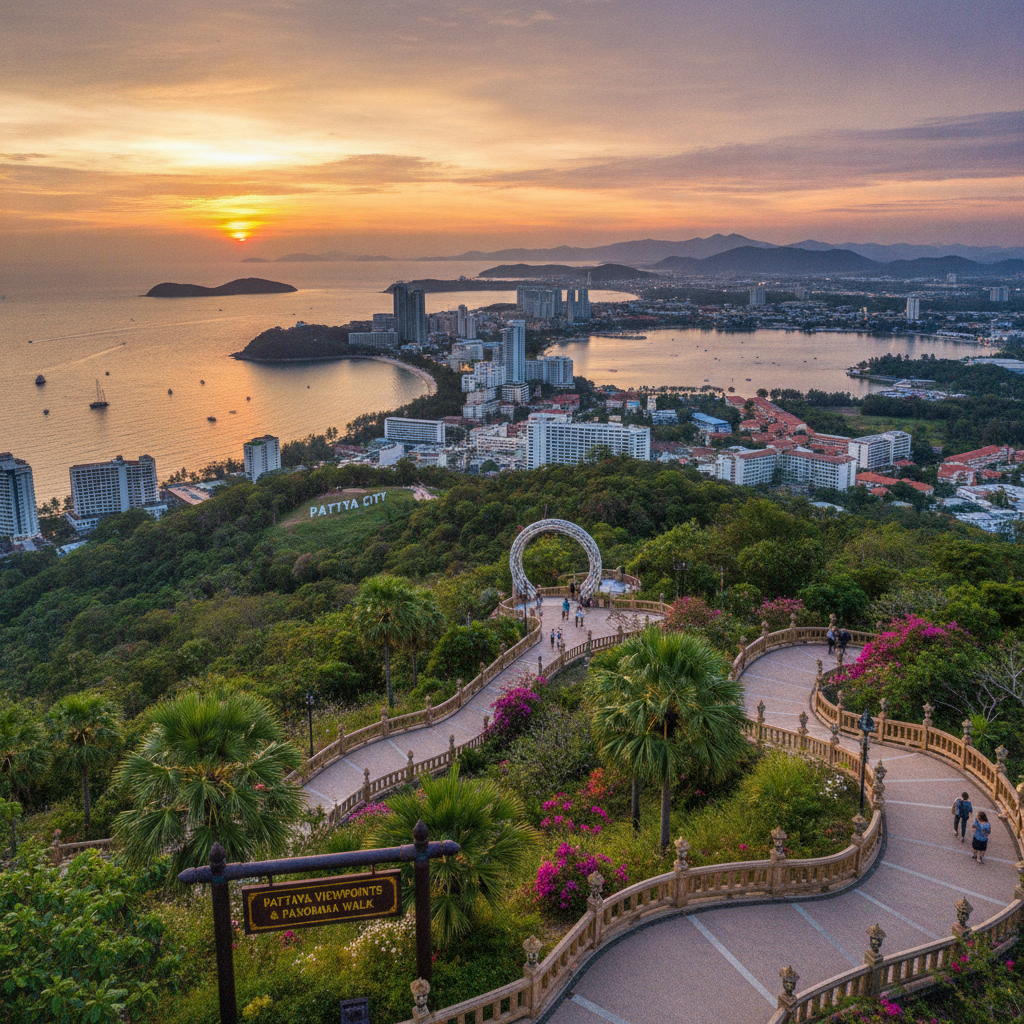 Pattaya Viewpoints & Panorama Walk
