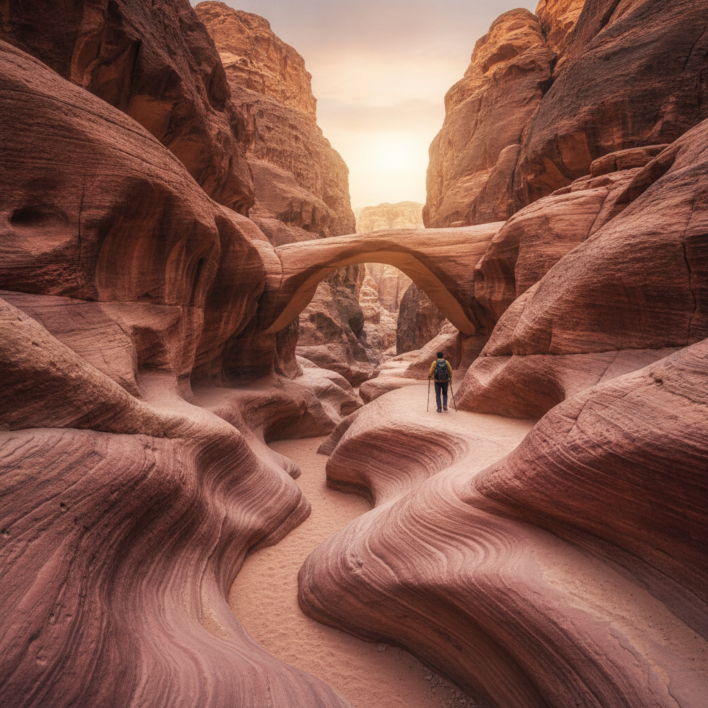 Petra Hiking: The Back Route to the Monastery, Wadi Muthlim Canyon, the High Place Circuit, the Snake Canyon Trail, and the Multi-Day Petra Trekking