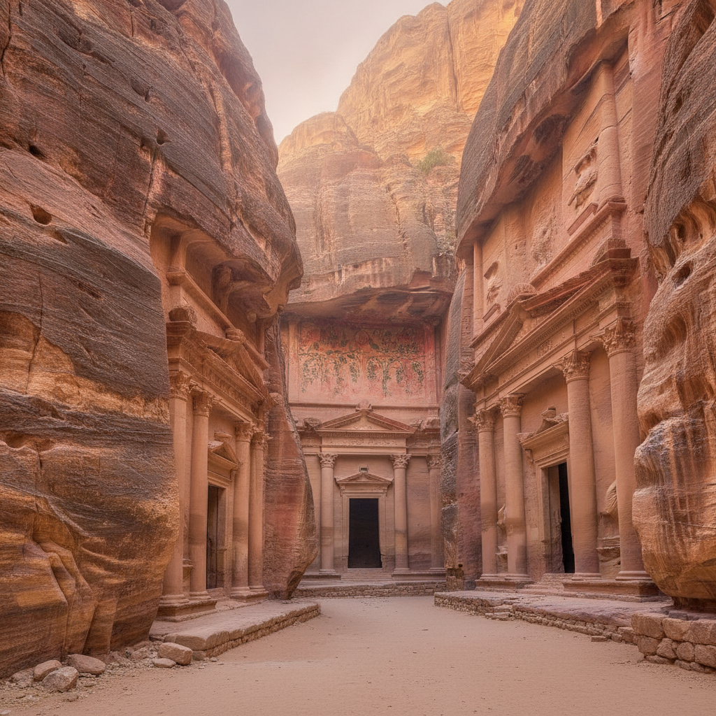 Petra Surroundings: Little Petra Siq Barid, Beidha Neolithic Village, the Coloured Canyon, the Snake Monument, and the Petra Archaeological Park