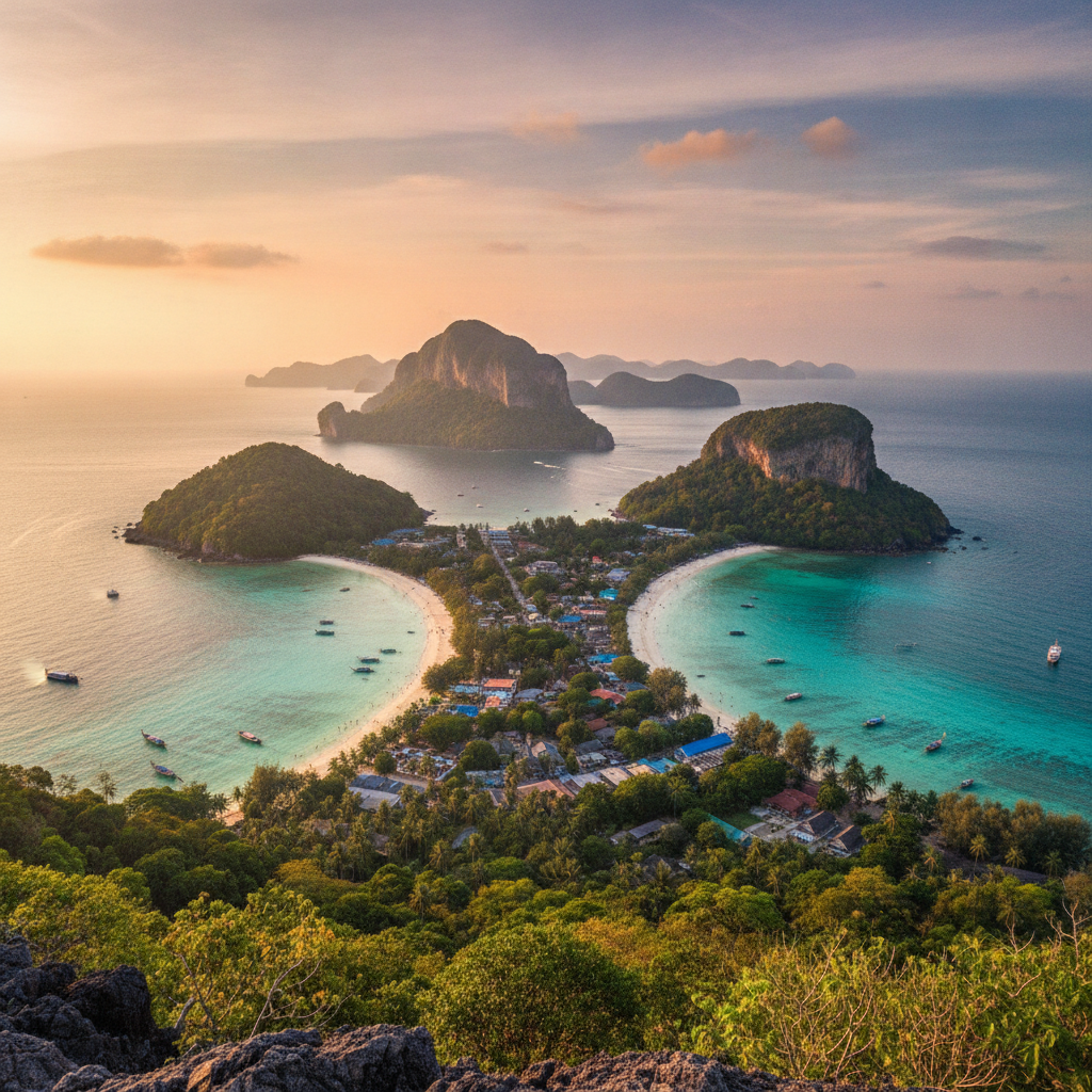 Phi Phi Maya Bay & The Beach Walk