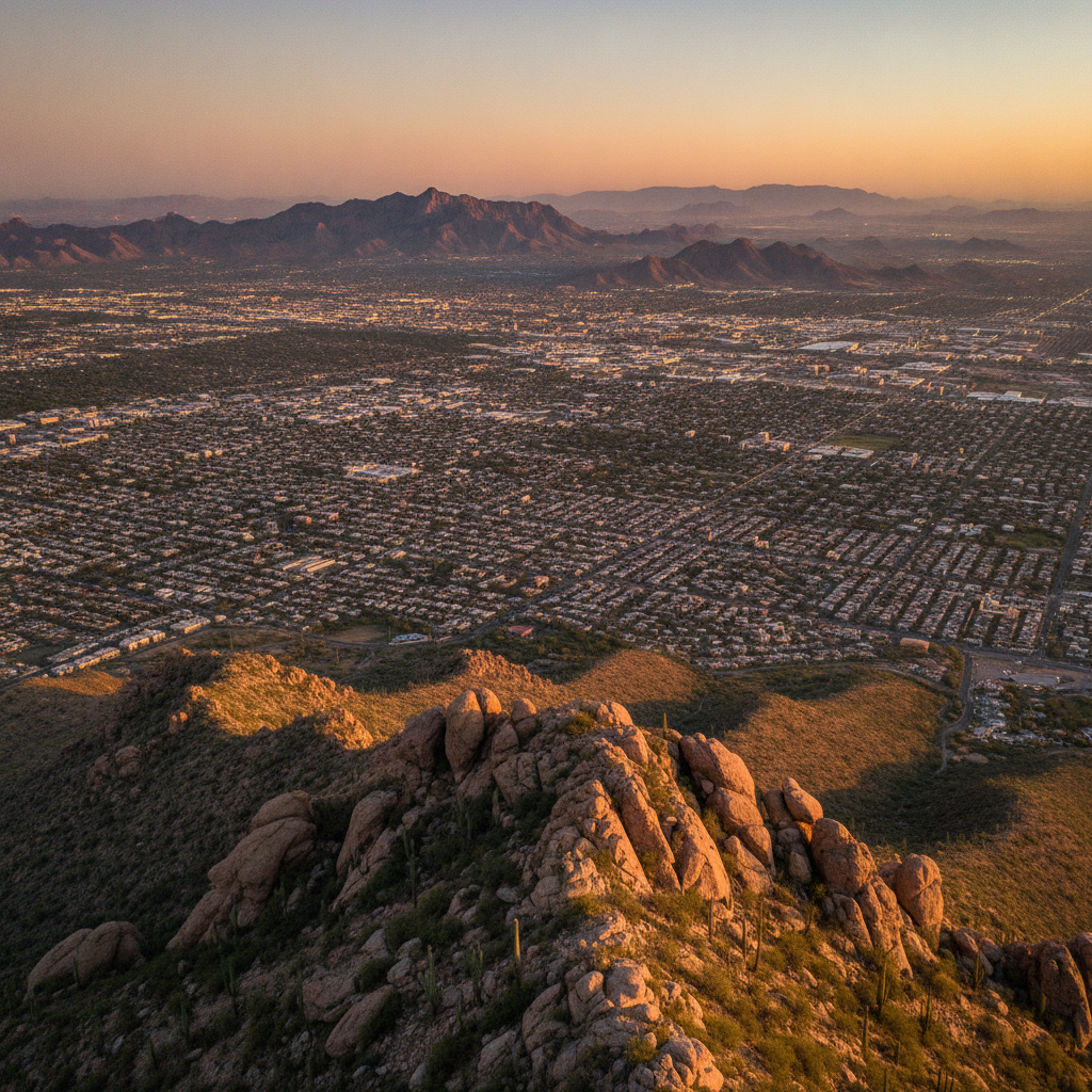 Phoenix: Intel Silicon Desert, 16000 Acre City Park and the Deadliest Urban Hike in America