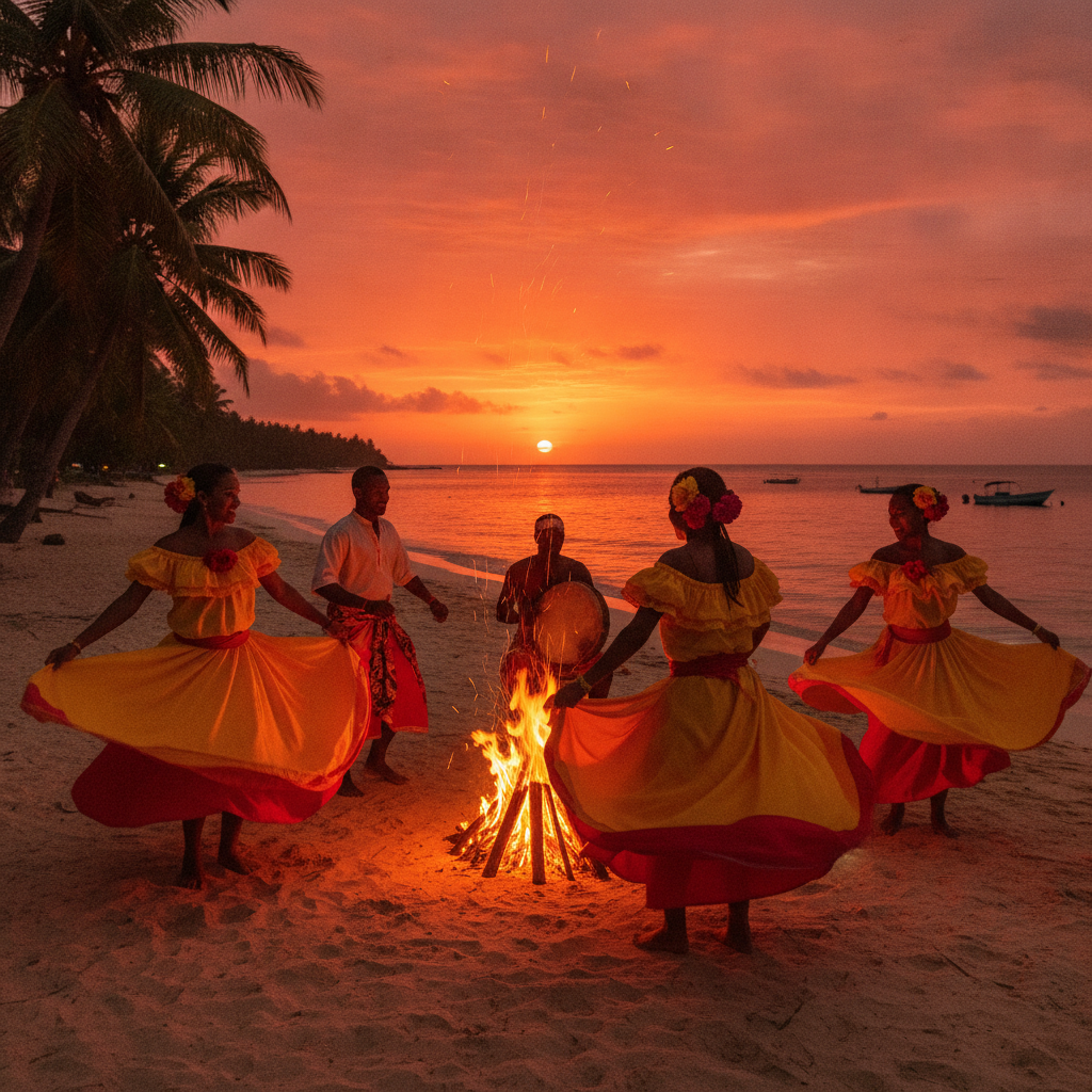 Port Louis: Mauritius Luxury Tourism, Chamarel Eco-Tourism, Hindu Festivals, Sino-Mauritian Chinatown, and Creole Sega Music