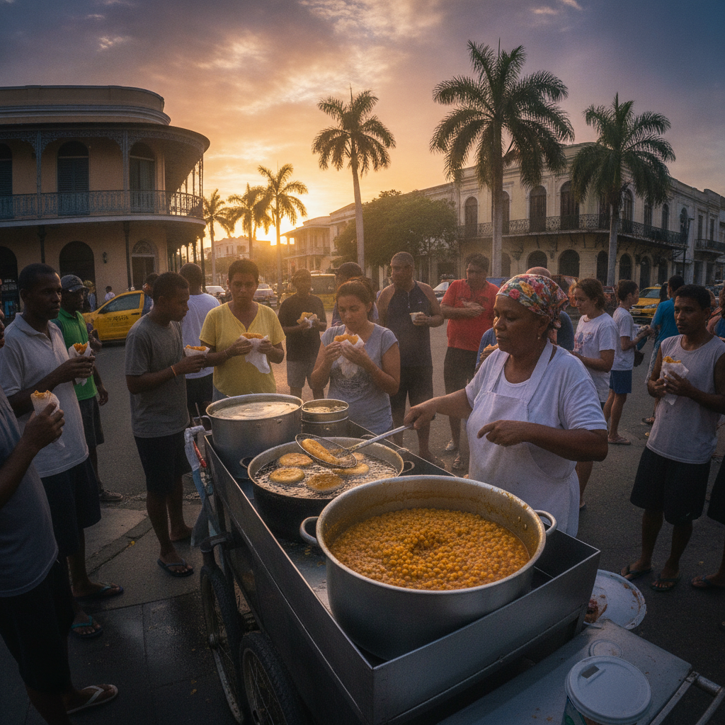 Trinidad Food: Doubles, Shark and Bake, Angostura Bitters, Pan Yard Visits, and the New Port of Spain Kitchen