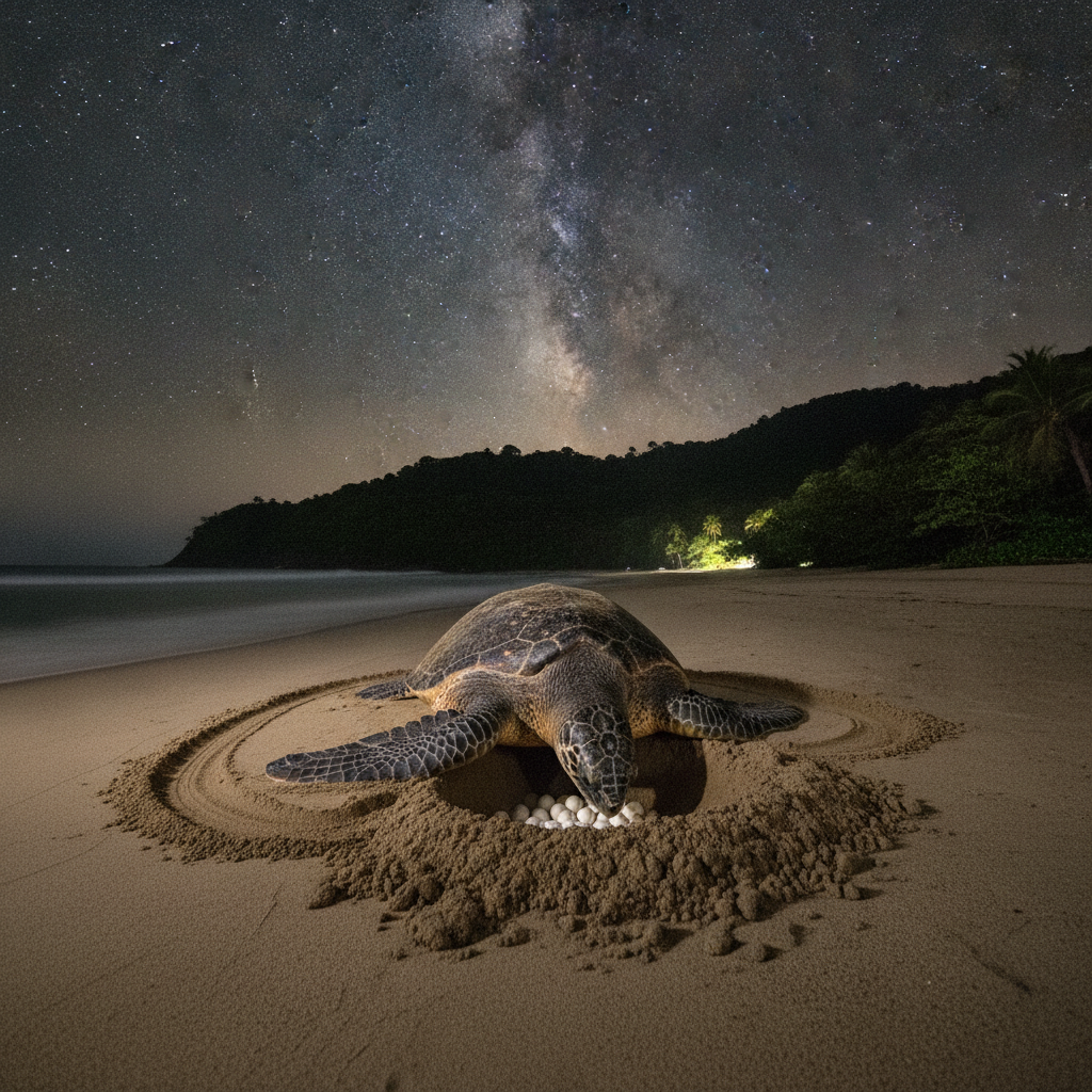 Trinidad Nature: Leatherback Turtle Nesting at Grand Riviere, 480 Species Birding, Nariva Swamp Manatees, and Hummingbird Gallery