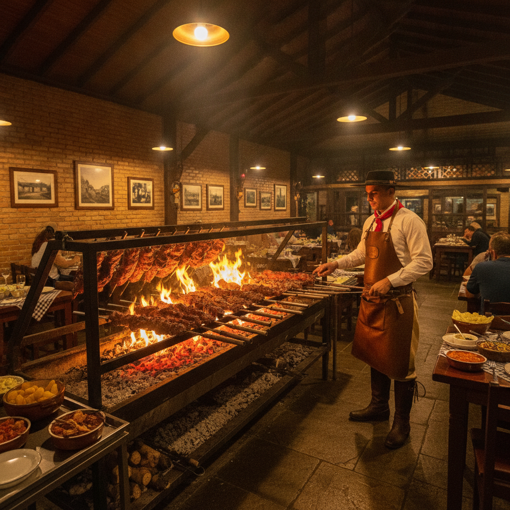 Porto Alegre Food: Churrasco, Serra Gaucha Wine, Chimarrao, and the Gaucho Comfort Food Tradition