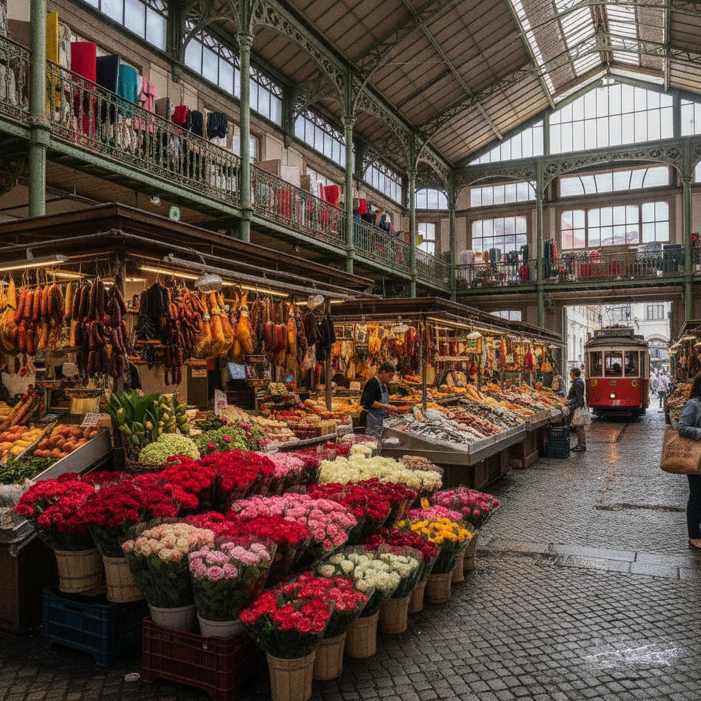 Mercado do Bolhão, Trams & Porto's Everyday Life