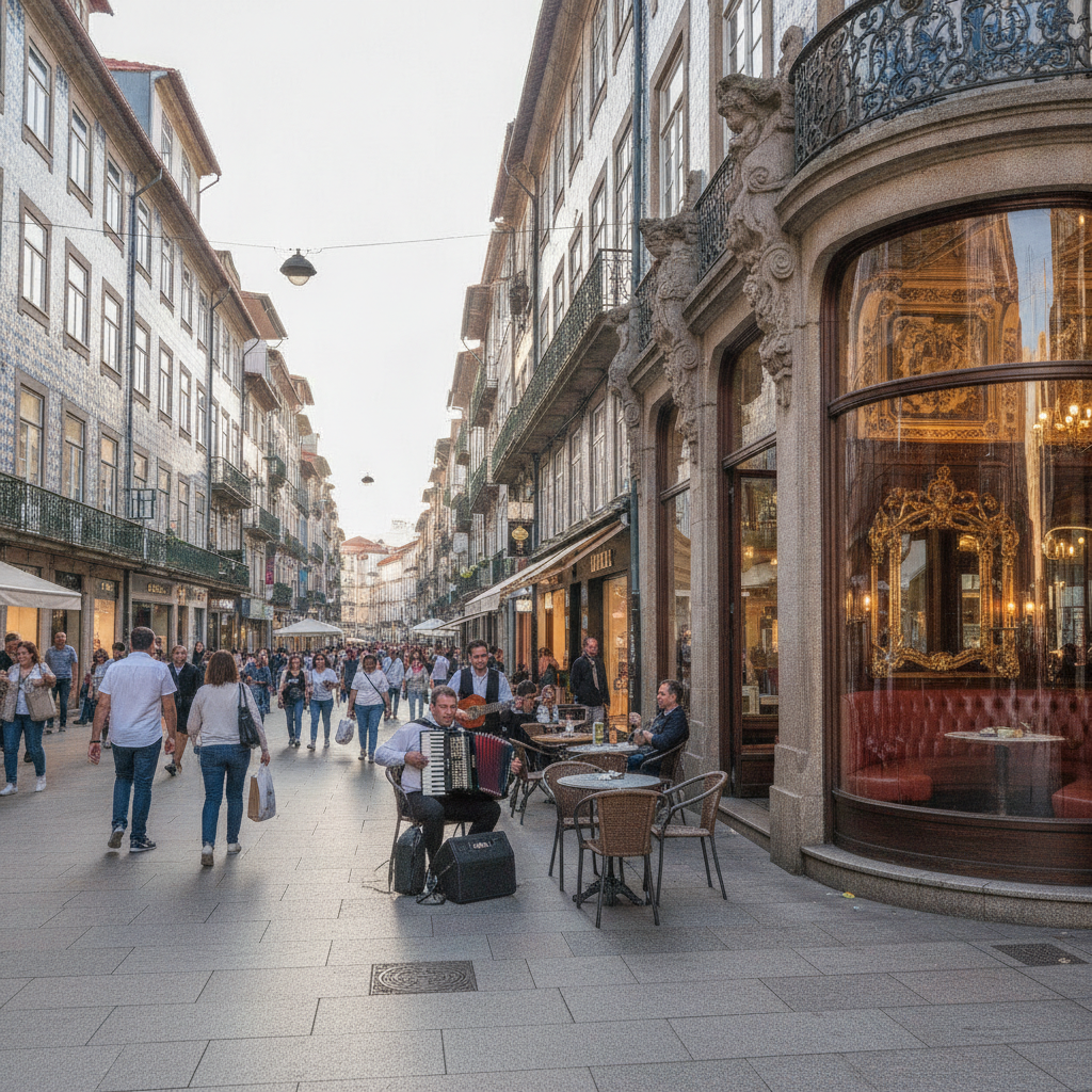 Rua de Santa Catarina, Café Majestic & Porto's Shopping Heart