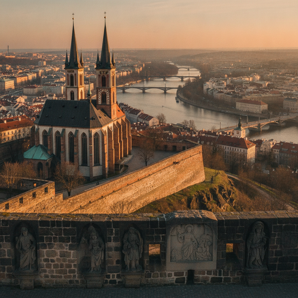 Legend & Sky: Vyšehrad Fortress & the Czech Pantheon