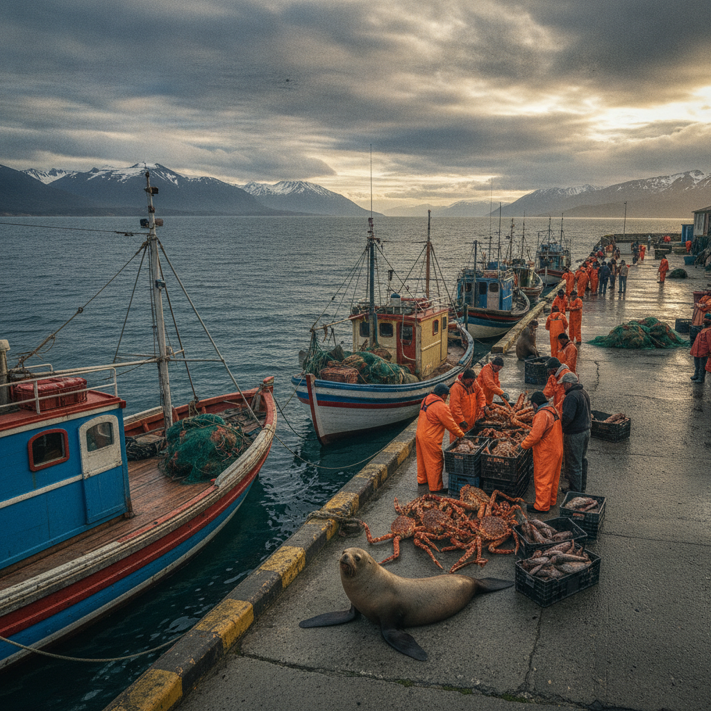 Punta Arenas Fishing Port & Culinary Walk