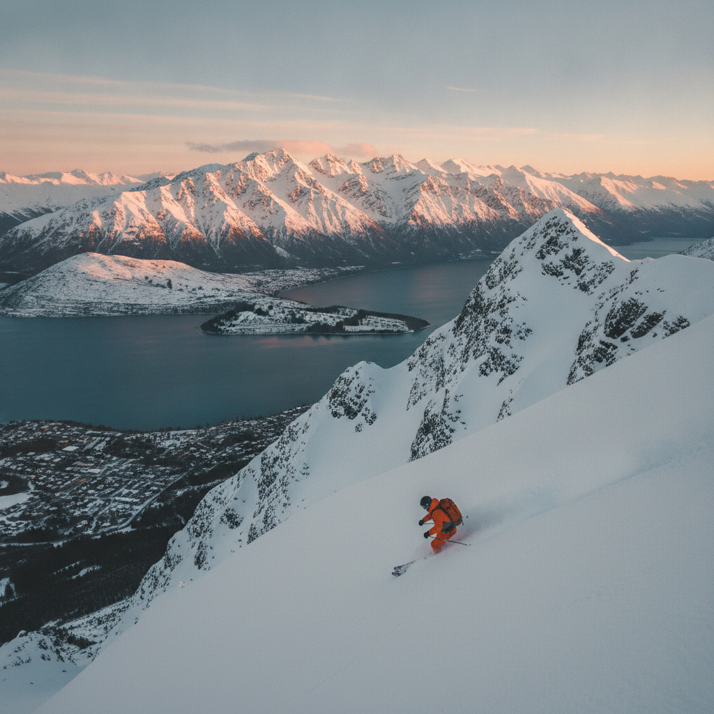 Queenstown: Coronet Peak Skiing, Heli-Skiing, Shotover River, Gold Rush History, Glenorchy, and Lord of the Rings Landscapes