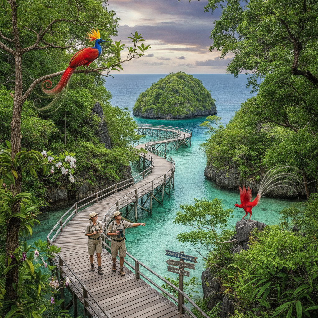Raja Ampat Birds of Paradise Walk