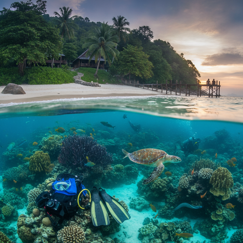 Redang Island Scuba Diving Walk