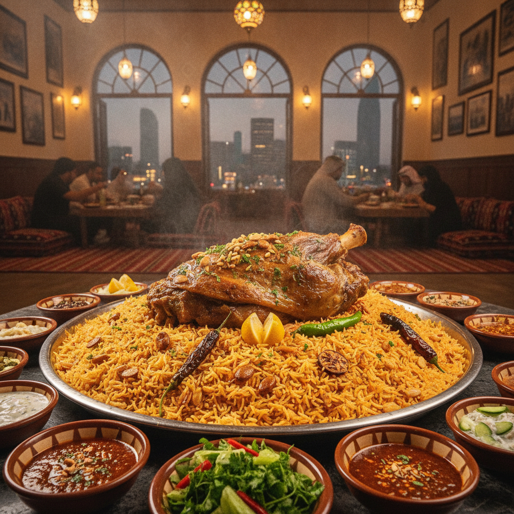 Riyadh Food: The Kabsa National Dish, the Mandi Restaurants, the Saudi Breakfast Culture, and the Most Rapidly Evolving Single Gulf Culinary City