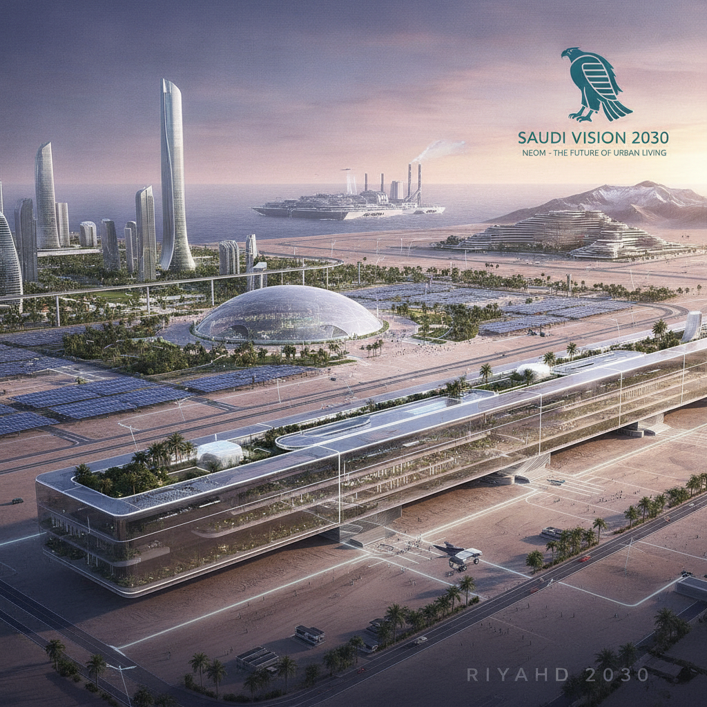 Riyadh Future: NEOM, the Saudi Futurist Projects, the Most Ambitious Single Urban Development Plans, and the Most Consequentially Transforming Single Gulf State
