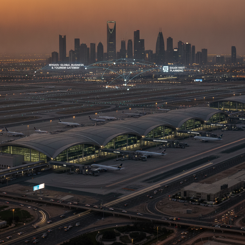 Riyadh Practical: King Khalid Airport, the City Transport, the Accommodation, the Business Visitor Strategy, and the Saudi Capital Visit Framework