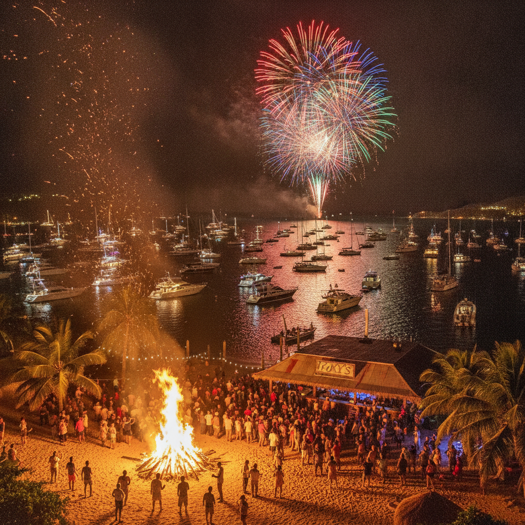 Road Town Heritage: BVI Culture Heritage Month, Anegada Horseshoe Reef Diving, the British Passport Connection, Jost Van Dyke New Year Party, Fungi Music Tradition, and the BVI Sailing Character