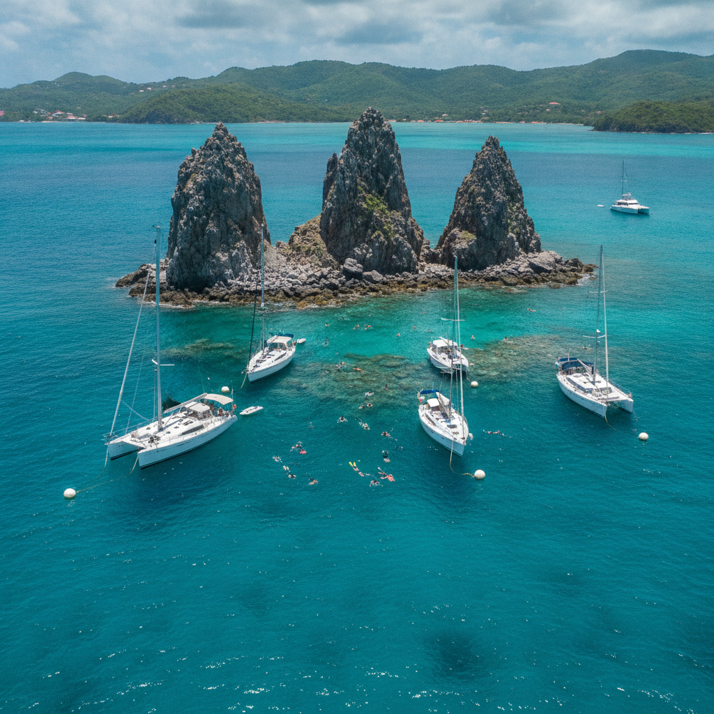Road Town Snorkeling and Sailing: BVI Top Snorkel Sites, the Original Painkiller Cocktail Origin, Leverick Bay Marina, Spring Bay Alternative Baths, National Parks Trust Mooring System, and BVI as the Learning Sailor Ideal Ground