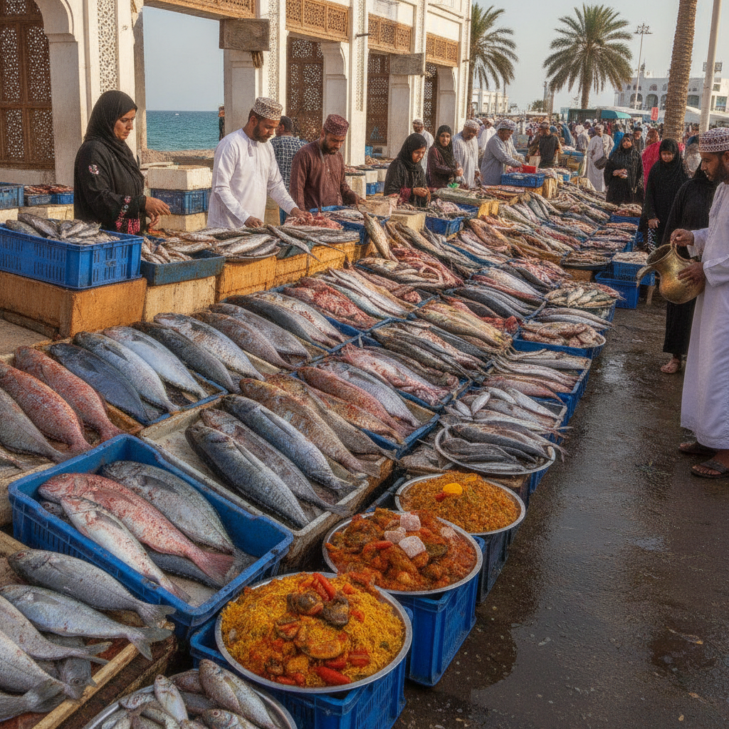Salalah Food: The Dhofari Cuisine, the Local Fish Markets, the Traditional Omani Coffee, and the Most Distinctively Southern Omani Food Culture