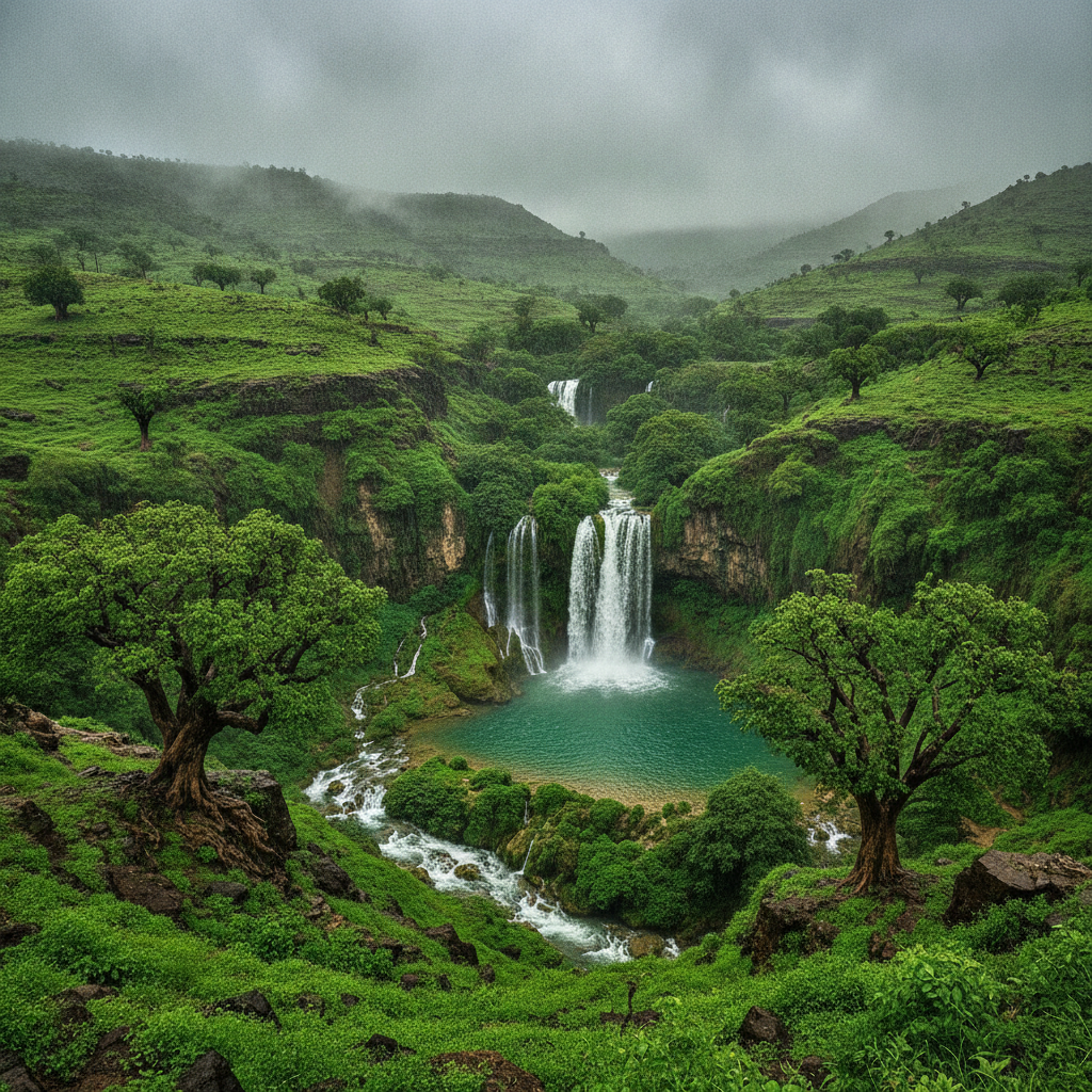 Salalah Essential: The Khareef Monsoon Green Season, the Frankincense Trees of Wadi Dawkah, the Al-Baleed Archaeological Park, and the Most Dramatically Seasonal Single Gulf Destination