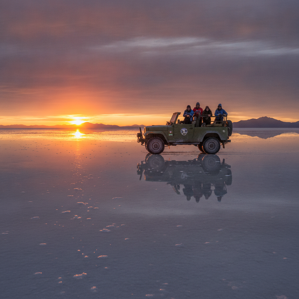Salar de Uyuni: The Worlds Largest Salt Flat and Its Volcanic Altiplano Landscape