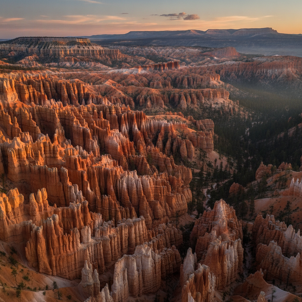 Salt Lake City R2-R6: Utah parks (Zion 4.5M visitors/year Narrows wade upstream 300m walls Angels Landing permits since 2022, Bryce Canyon hoodoos 2400-2800m, Arches 2000 arches Delicate Arch 16m on license plate, Canyonlands 1366 km2 White Rim Road 160km 4WD, Dead Horse Point Thelma Louise 1991, Moab uranium tailings 16M tons Colorado River), Pioneer history (400 settlements 1847-1877 Great Basin, Utah War 1857-1858 Buchanan army 2500 soldiers, Mountain Meadows Massacre September 11 1857 120 killed most damning LDS event, polygamy Manifesto 1890 Edmunds-Tucker 1887, FLDS 30,000-50,000 continue), Great Salt Lake crisis (shrimp harvest 50M kg/year USD 50M most earthly commercial brine shrimp, dust threat arsenic mercury exposed lakebed, overallocation water rights 80% agriculture, canal Pacific proposal USD 50B), neighborhoods (Avenues Victorian Craftsman 1880s-1930s, Beehive House 1854 Lion House Young wives, Tabernacle 1867 pin drop 7000 seats, Sugar House penitentiary site 112 acres, Gilgal Sculpture Garden sphinx Joseph Smith face), food (Word of Wisdom no coffee tea alcohol tobacco, state liquor stores grocery 5% beer, Granary District craft beer Uinta 1993 150,000 barrels Squatters 1989 first brewpub, Utah Pride June 50,000 LGBTQ Capitol Hill).