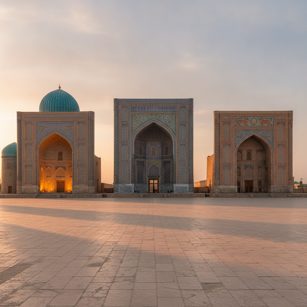 The Curse of Tamerlane's Tomb Opened Two Days Before the German Invasion, the 64-Ribbed Melon-Dome That Became the Template for the Taj Mahal & the 7th-Century Mural Showing Korean Ambassadors Bringing Gifts to a Sogdian King